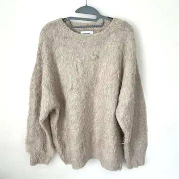 MONO-MART 베이지 크루넥 스웨터 F