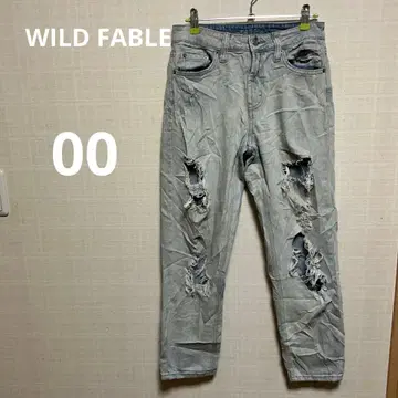 [ 초레어 ] WILD FABLE 크러쉬 데님 00 해외 패션 완판템