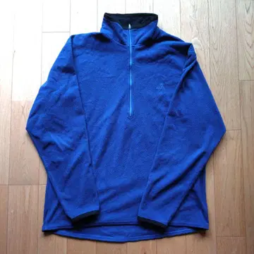 EMS 캐나다제 하프 지퍼 플리스 파랑