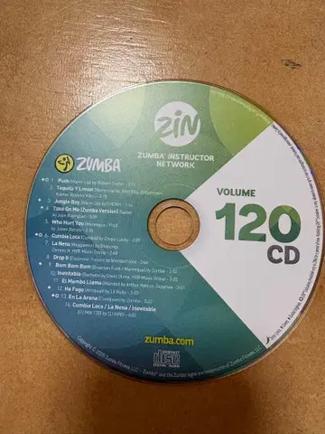 Zin120 CD Zumba