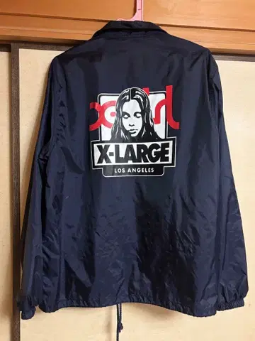 X-LARGE X girl 콜라보 나일론 자켓 M 사이즈 네이비