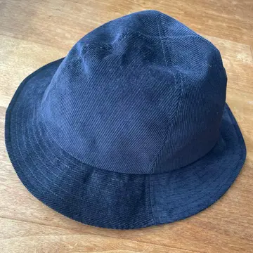 charcoal 네이비 코듀로이 햇