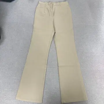 [새상품급] B-THREE 여성용 팬츠 크림색