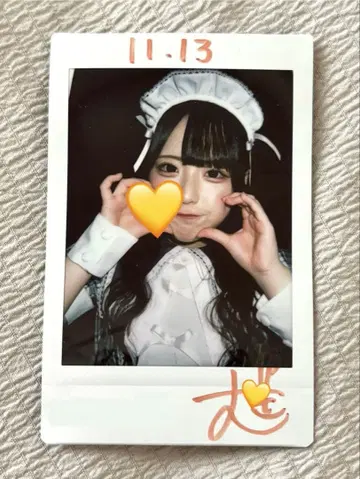 쿠리스 무기 코이하루 네네 생일 축하 의상 폴라로이드