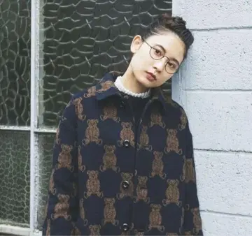 didizizi 디디지 지 BEAR 곰 자카드 코트