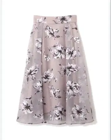 PROPORTION BODY DRESSING 플라워 플레어 스커트 M