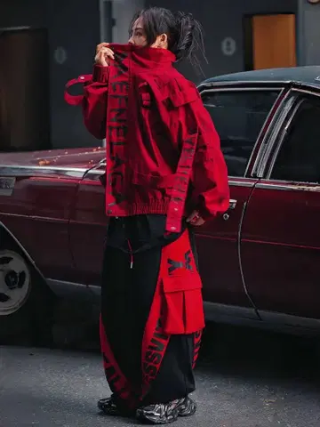 가을 신작 개성파 디자인의 남녀 공용 캐주얼 팬츠