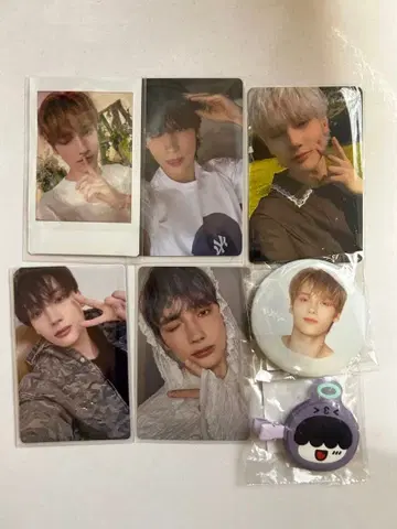 휴닝카이 트레이딩 카드 캔 배지 헤어 클립