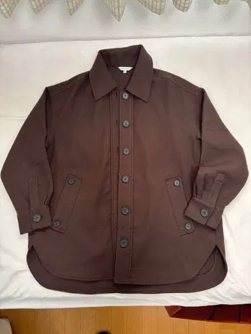 MOUSSY 브라운 셔츠 자켓