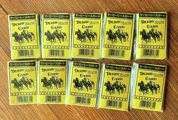더비 레이스 카드 30장 10팩 경마 게임 경마 카드