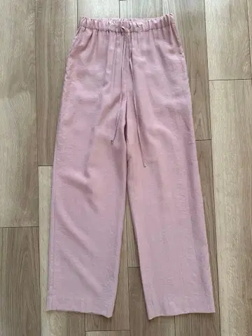 UNITED ARROWS 핑크 캐주얼 팬츠