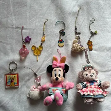 미니 마우스 더피 스트랩 9개 세트