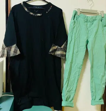 드럭 스토어즈 튜닉 스트레치 팬츠