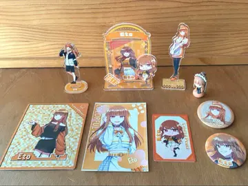 컬러풀 피치 에토 굿즈 묶음 판매 아크릴 스탠드 캔 배지