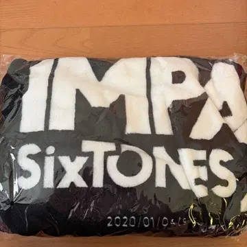 미사용 새상품 SixTONES TrackONE IMPACT 담요