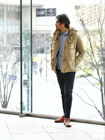 더퍼 코듀로이 다운 S