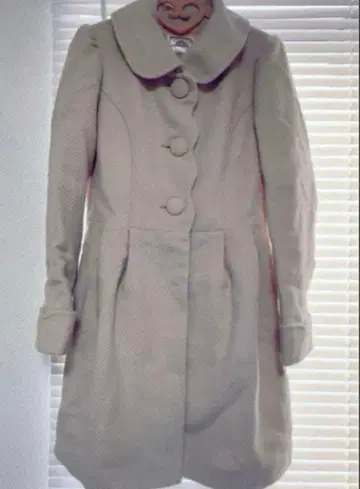 로디스포토 롱 코트 컬러 베이지