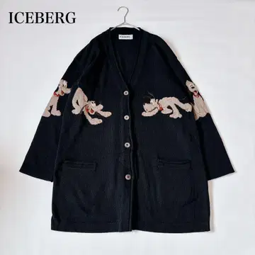 [ 이탈리아제 ] 레어!! 아이스버그 디즈니 콜라보 플루토 가디건