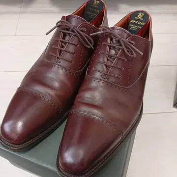 스코치 그레인 비즈니스 슈즈 보르도