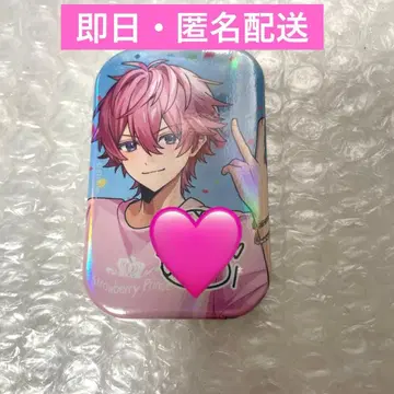 사토미 군 스퀘어 캔뱃지 레어 사토미 스토푸리 캔뱃지