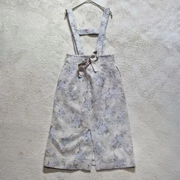 질스튜어트 몰드 다마스크 로즈 꽃무늬 오버롤 스커트 타이트 스커트