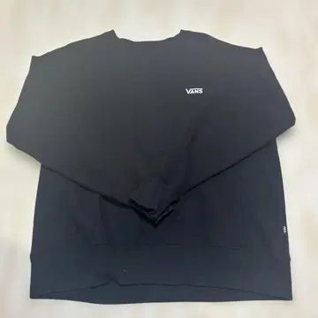 VANS 블랙 맨투맨 L