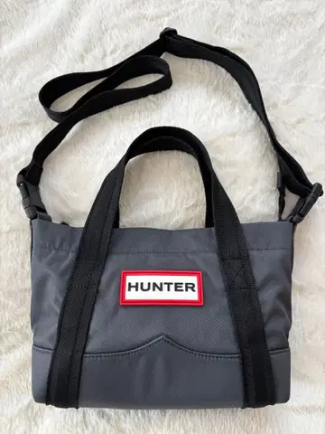 HUNTER 숄더백 다크 그레이