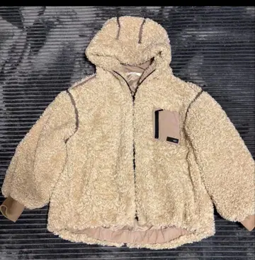 ayane 푸들 플리스 자켓 M 베이지