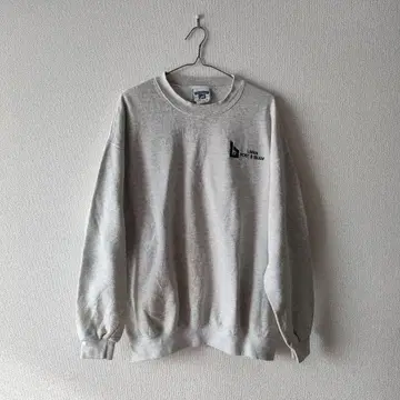 Lee 헤비웨이트 그레이 맨투맨 y2k 구제 의류