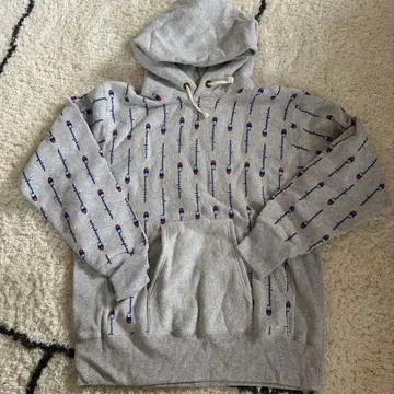 Champion 챔피온 후드티 로고 속기모 C3-S110 XL