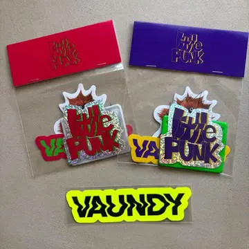 Vaundy little punk 스티커 세트 1일 2일 한정판