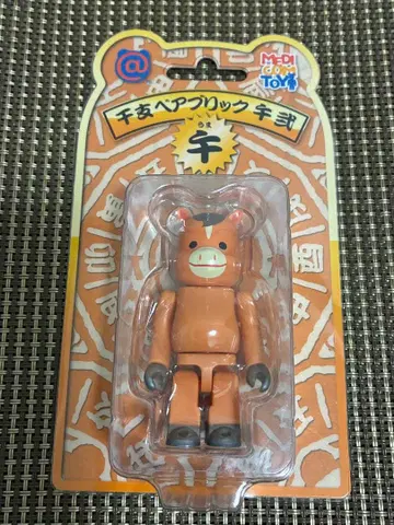 BE@RBRICK 베어브릭 십이지신 말 2 100%