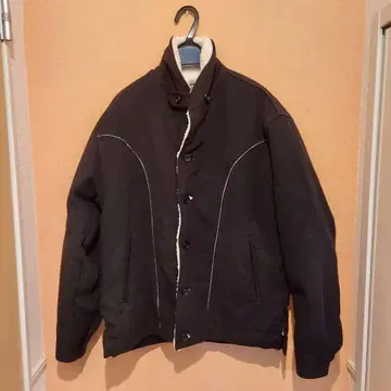 AYUITE 보아 자켓 블랙 캐주얼