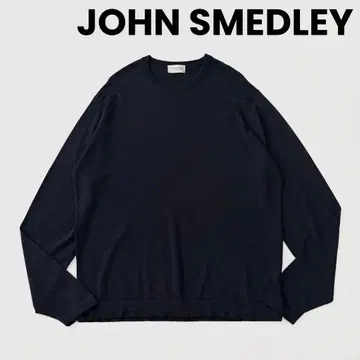 JOHN SMEDLEY 존스메들리 크루넥 메리노 울 니트