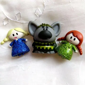 오늘만 가격 인하 겨울왕국 미니 피규어 라메 3종 세트