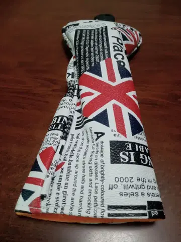 골프 유틸리티용 헤드커버 영국 국기 디자인