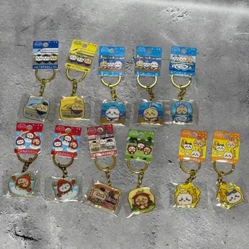 치이카와 (먼작귀) 지역 한정 컷팅 키링 세트