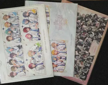 스타포니 스타포니 팜플렛 특전 A4 클리어 파일 3장 세트