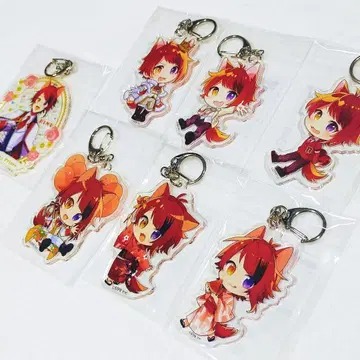 스토푸리 아크링 키링 7개 세트 리인