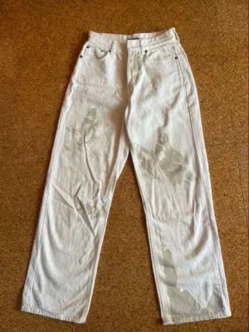 Fancy club VLINDER PRINTED PANTS 화이트