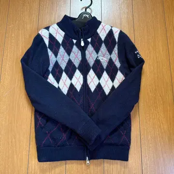 Callaway 아가일 무늬 자켓 M