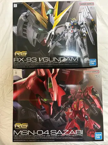 건담 프라모델 RG 역습의 샤아 세트