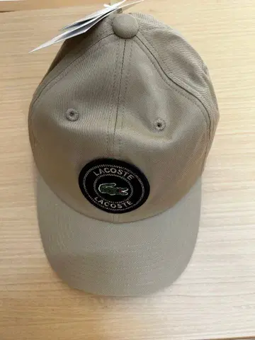LACOSTE 베이지 캡
