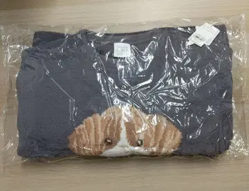 메렝게 DOG 자카드 풀오버 & 롱 팬츠 세트 네이비 비글