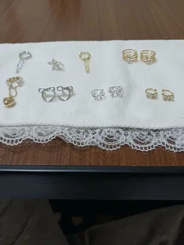 귀여운 이어커프 세트