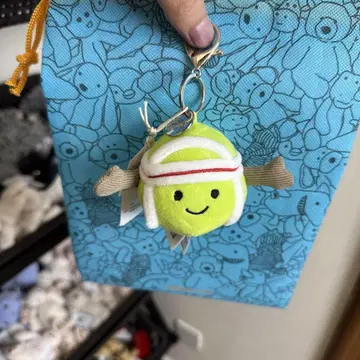 jellycat 봉제 인형 키링 웃는 얼굴의 캐릭터