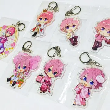 스토푸리 아크릴 키링 7개 세트 사토미