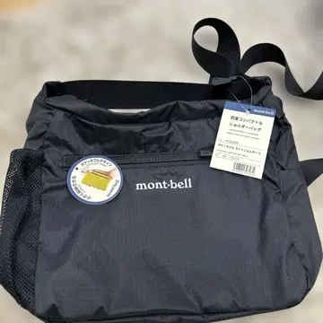 mont-bell 포켓 라이트 숄더 S 블랙