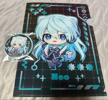 몬스토 조이폴리스 [네오] 캔뱃지 & 클리어 파일 세트