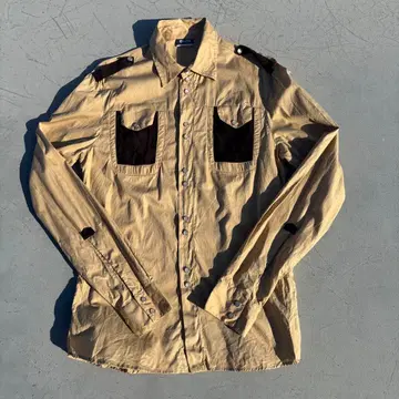 JEAN PAUL GAULTIER 웨스턴 셔츠 베이지 이탈리아제